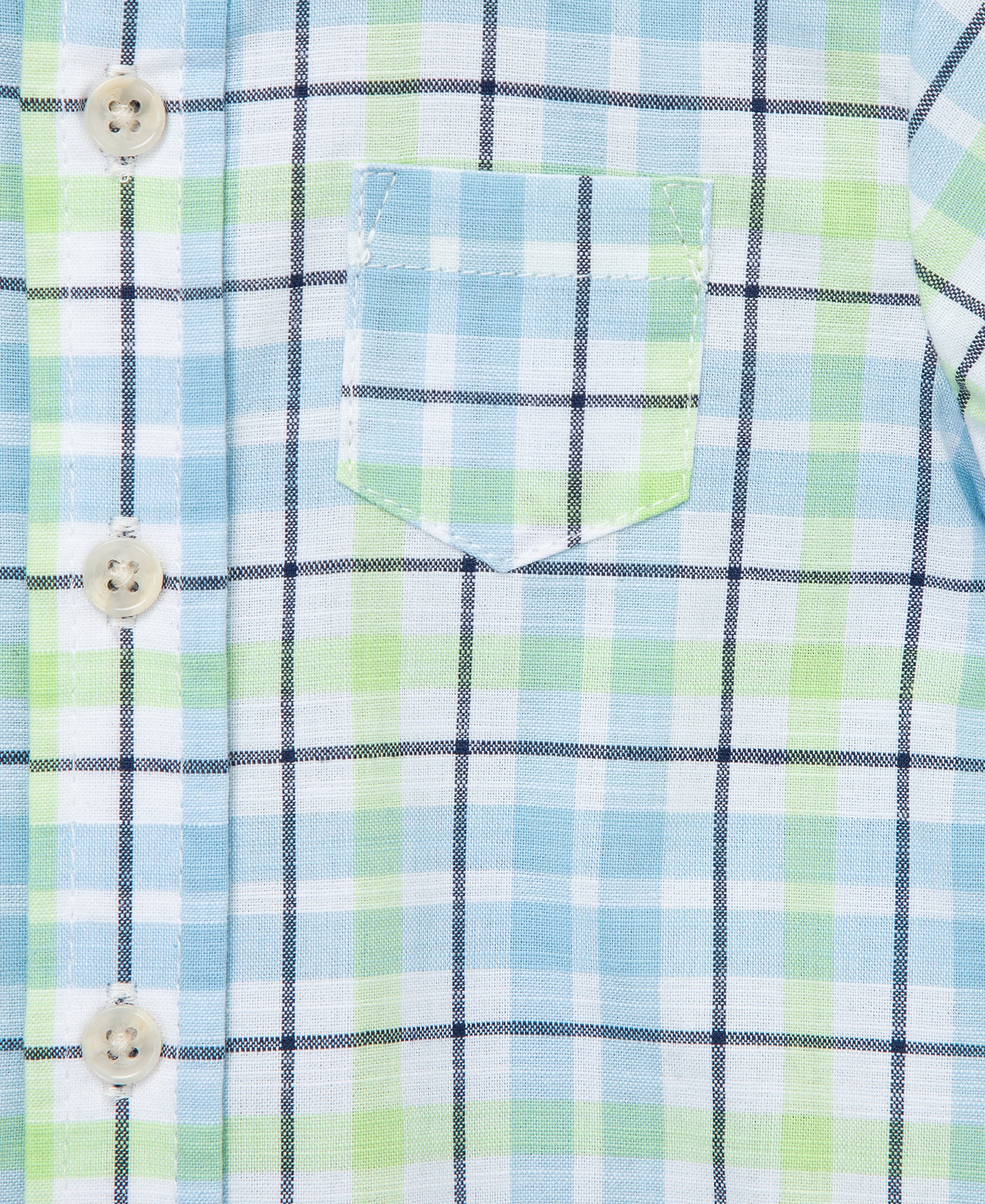 Plaid Woven Pant Set - Little Me