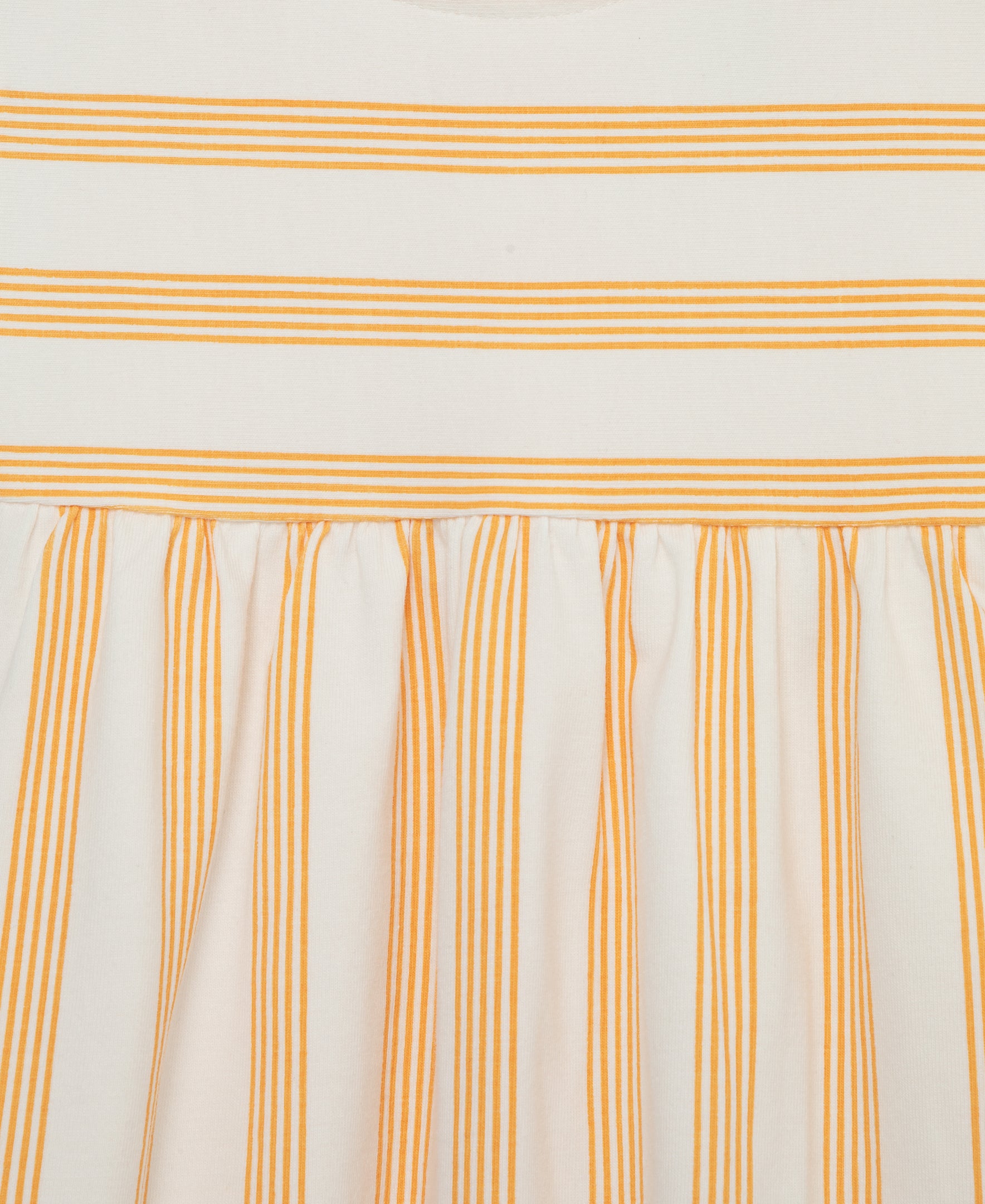 Focus Kids Orange Stripe Dress Set(12M-24M) - Little Me