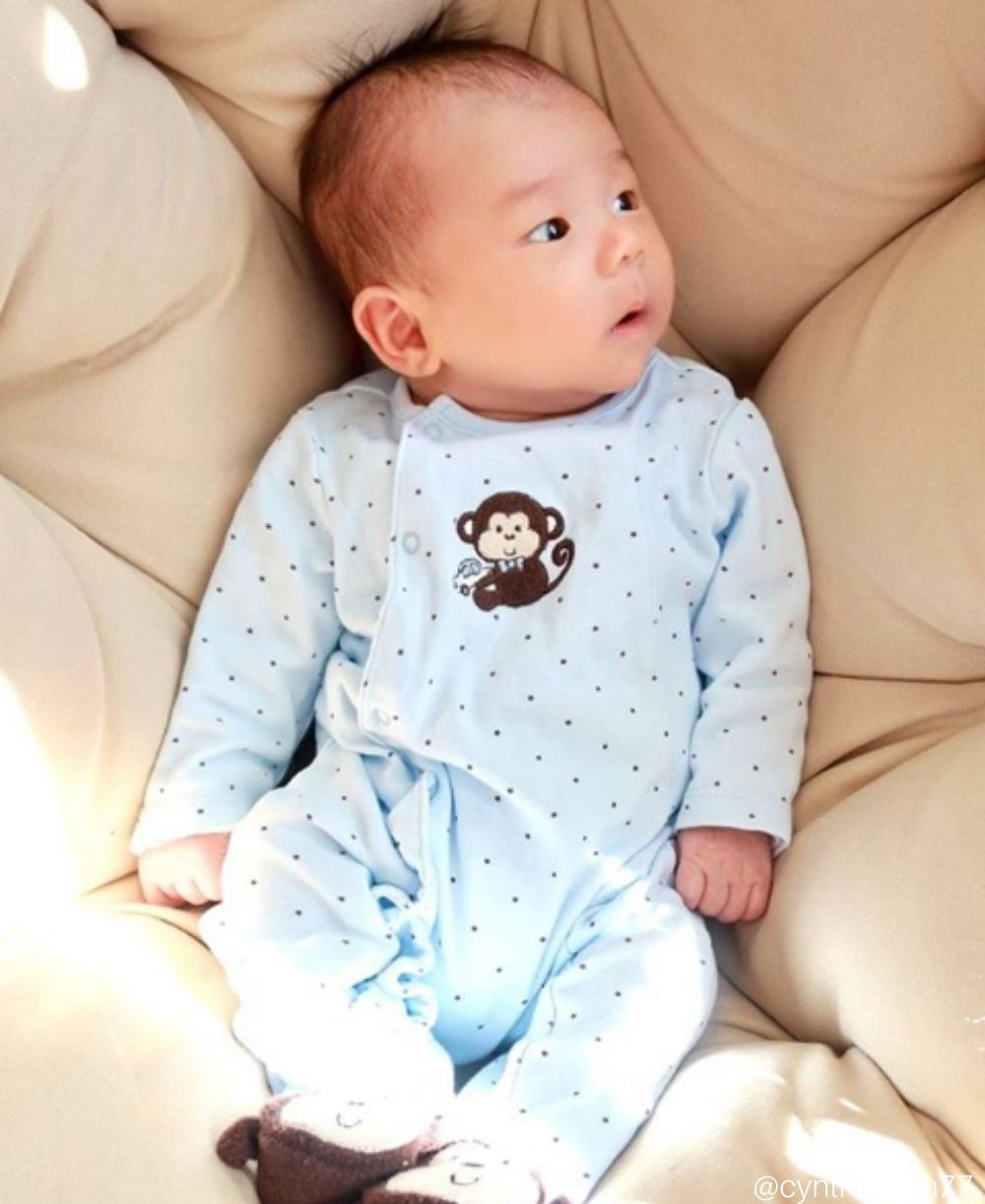 Little Monkey Footed One-Piece - Little Me